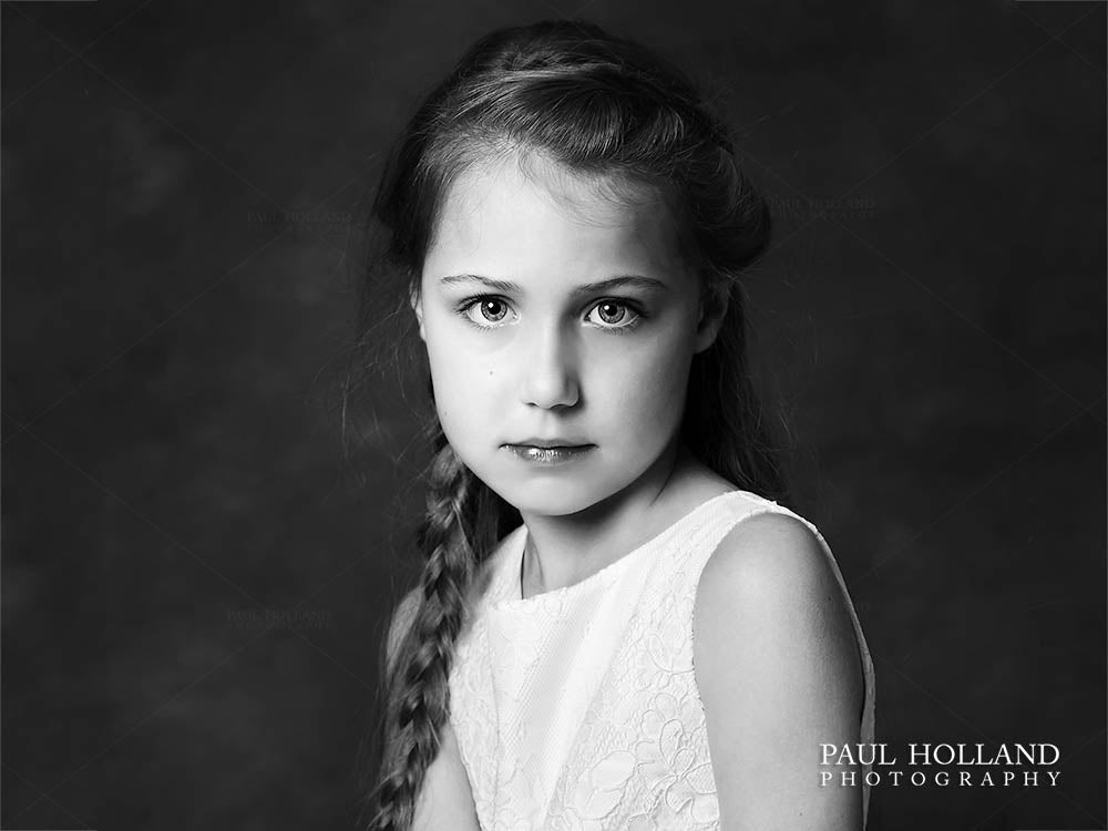 Young Girl from Holland. Large silver photographic print…
