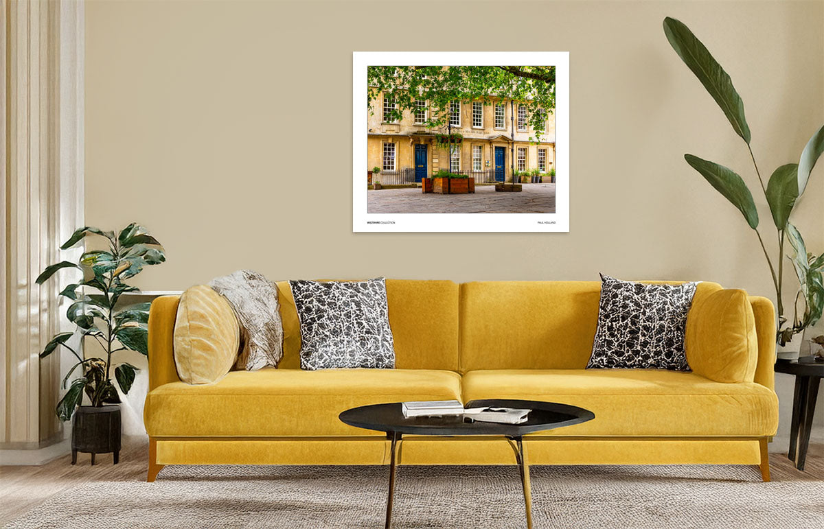 Kingsmead Square, Bath, Wiltshire, Fine Art Print