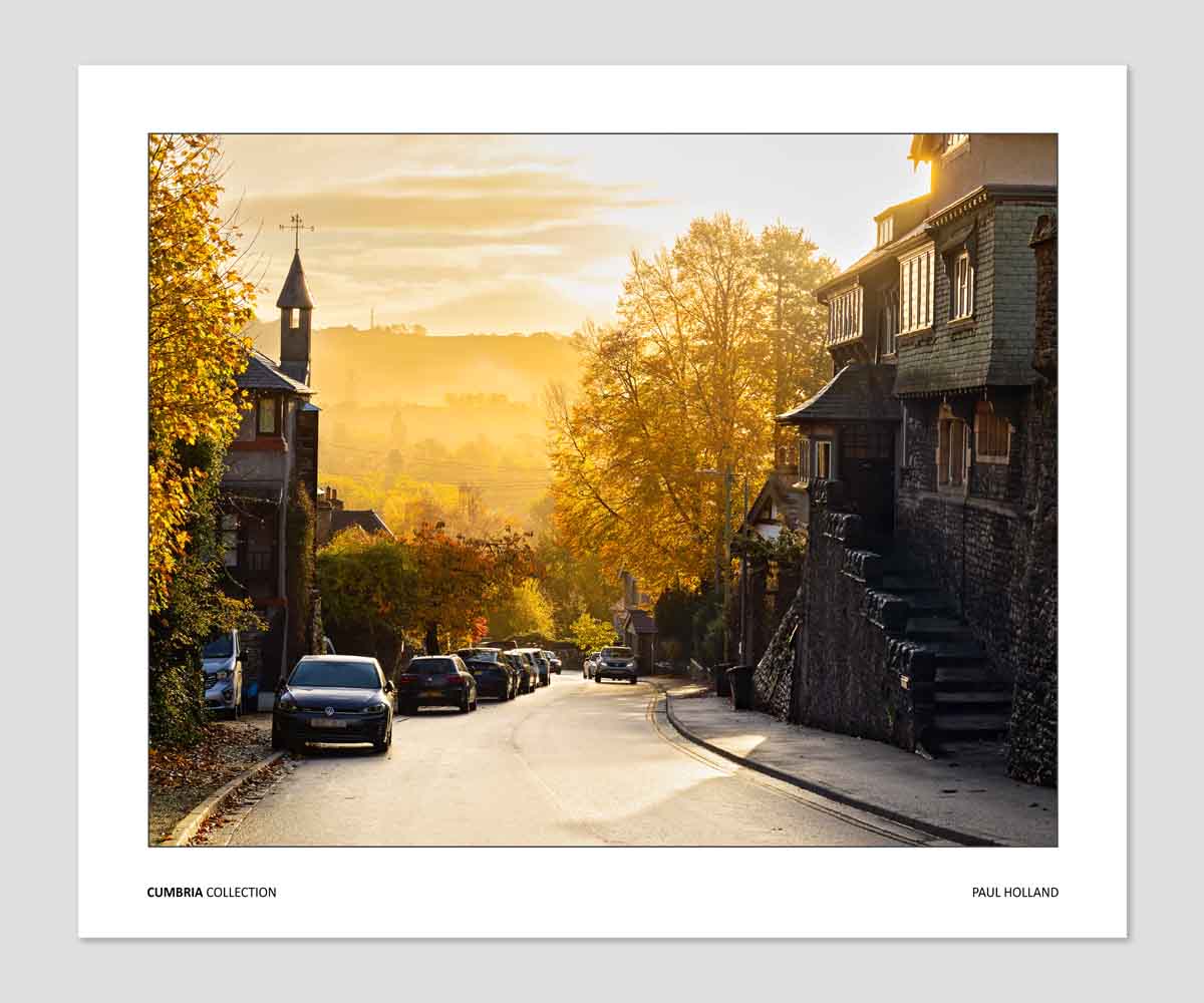 Sunny Morning, Kendal, Cumbria, Fine Art Print