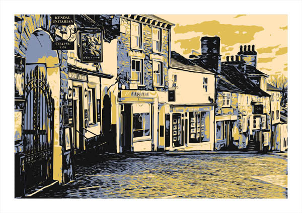 Branthwaite Brow Kendal Graphic Art Print A2