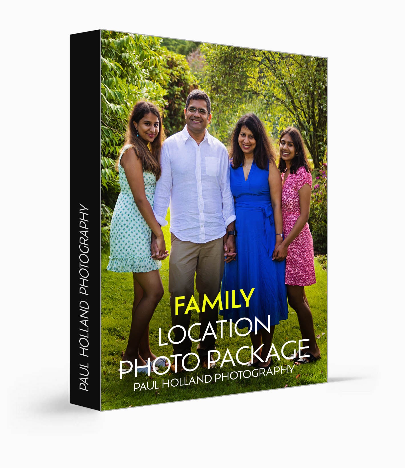 Group/Family Location Photo Shoot & Fine Art Print Package