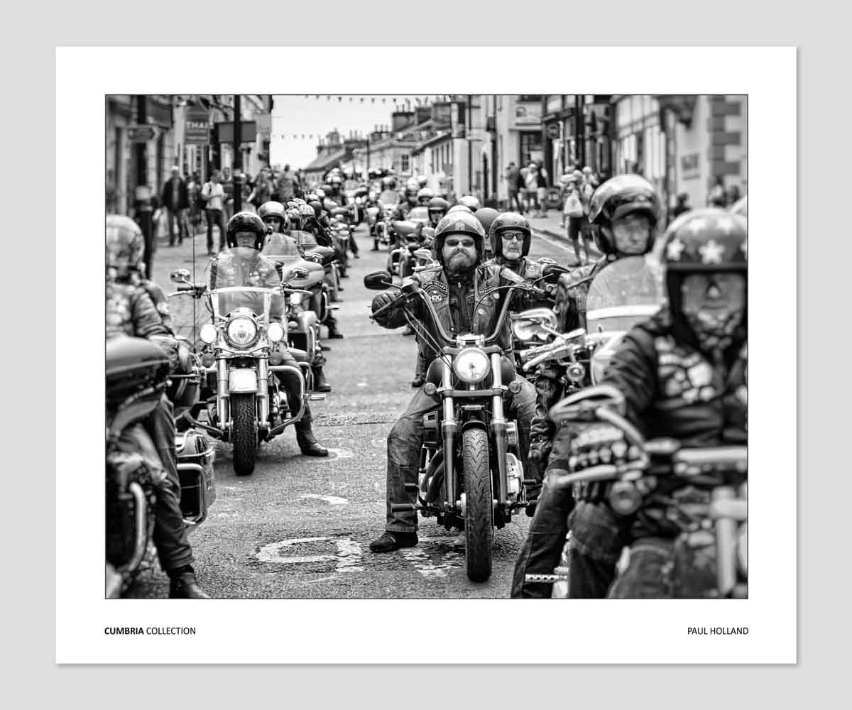 Harley Davidsons, Kendal, Cumbria
