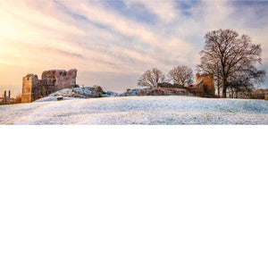 Snow at Kendal Castle Card PACK