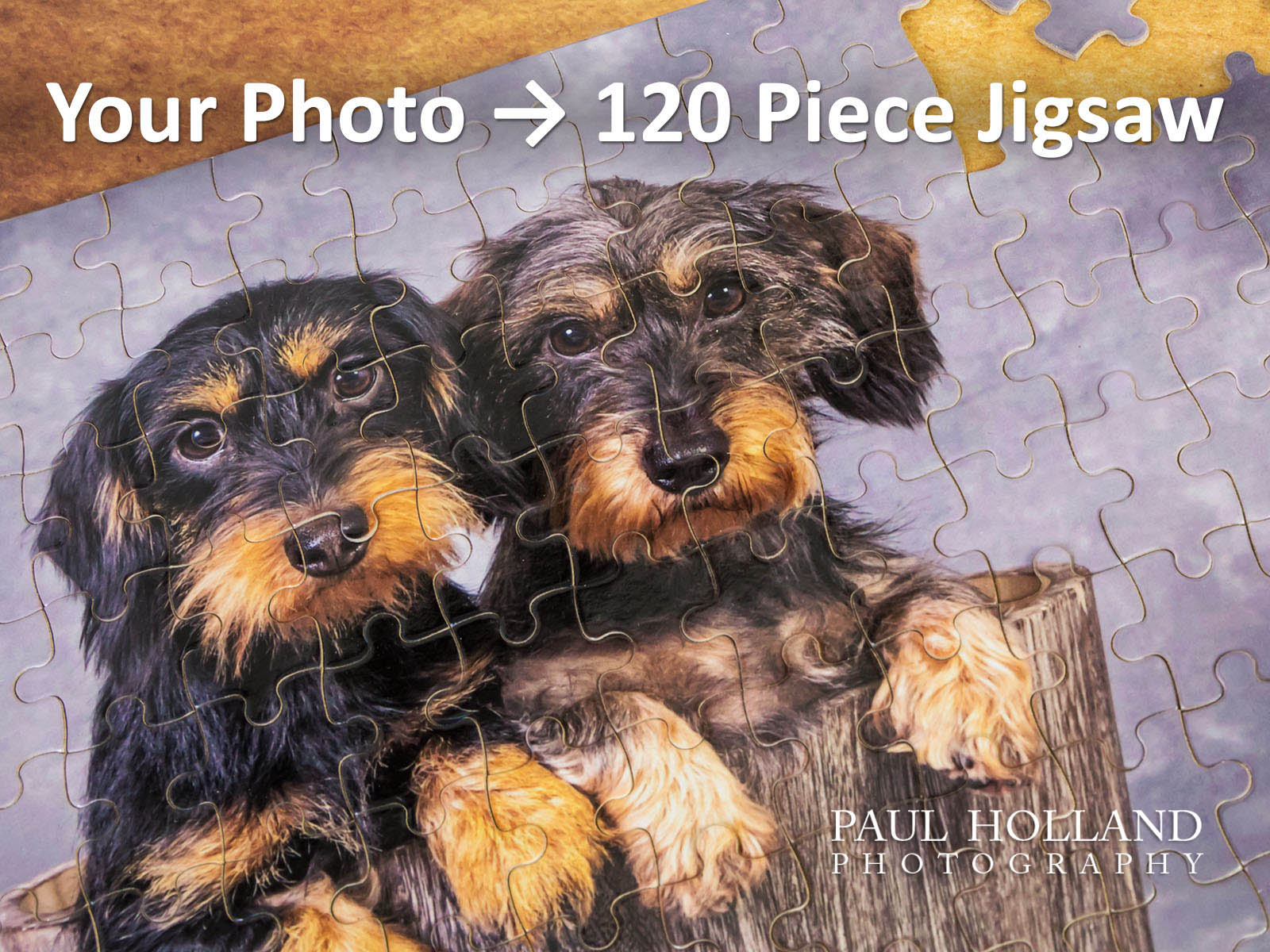 Your Photo as a Jigsaw Puzzle (120 piece)