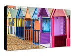 Load image into Gallery viewer, Beach Huts - Wall Canvas
