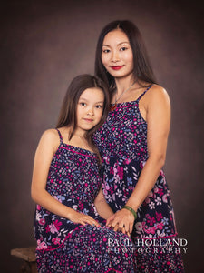 Mother and Daughter(s) Studio Photoshoot