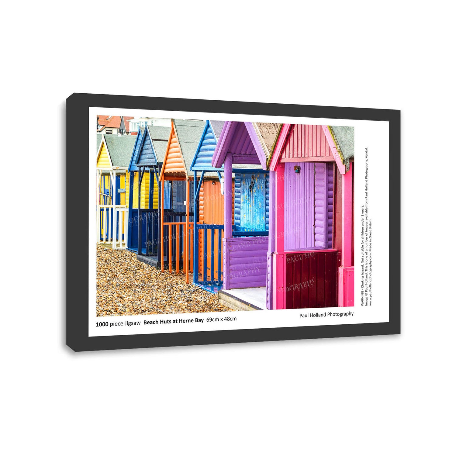 Beach Huts - 1000 Piece Jigsaw Puzzle