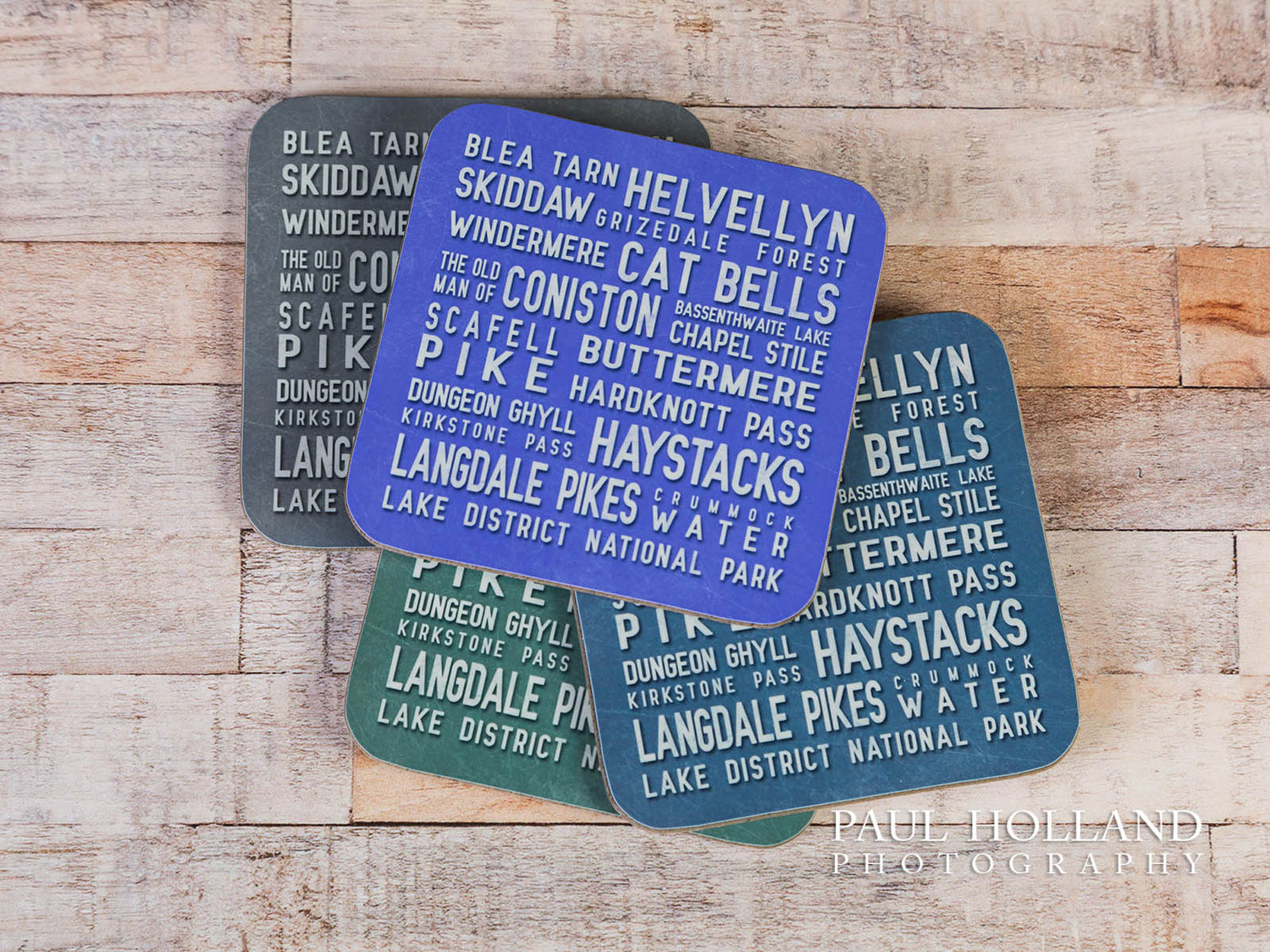 Set of 4 Lake District Drinks Coasters