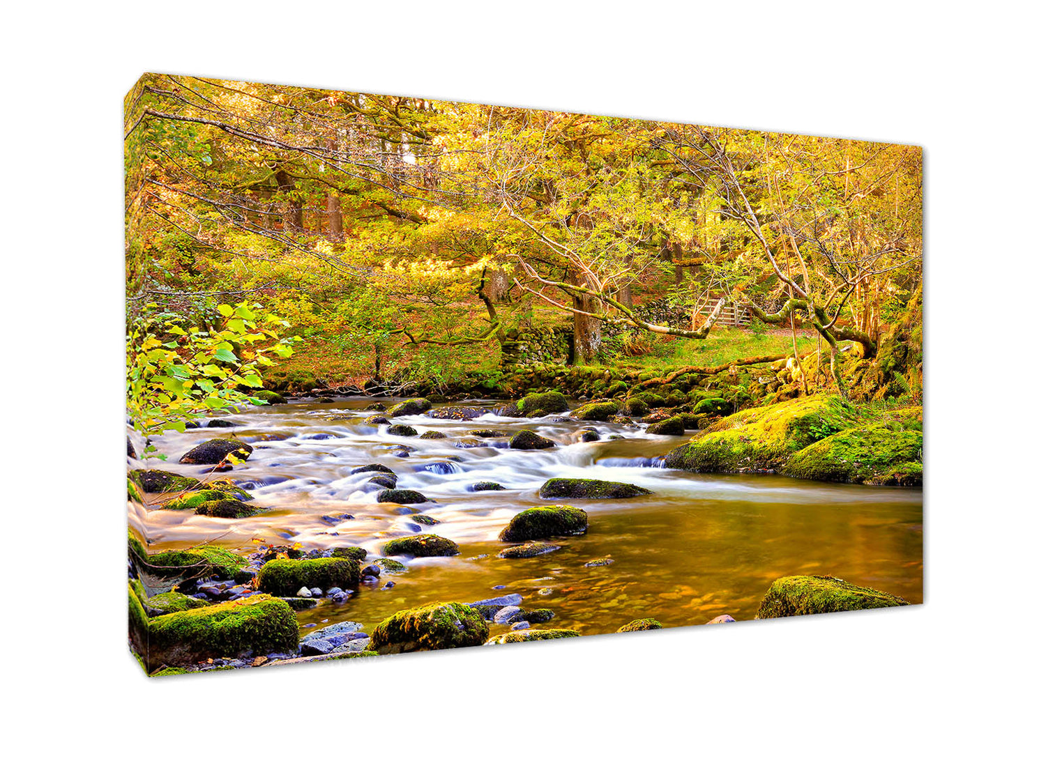 River Rothay - Wall Canvas