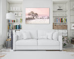 Load image into Gallery viewer, Winter snow on fields near Kendal, Wall Canvas
